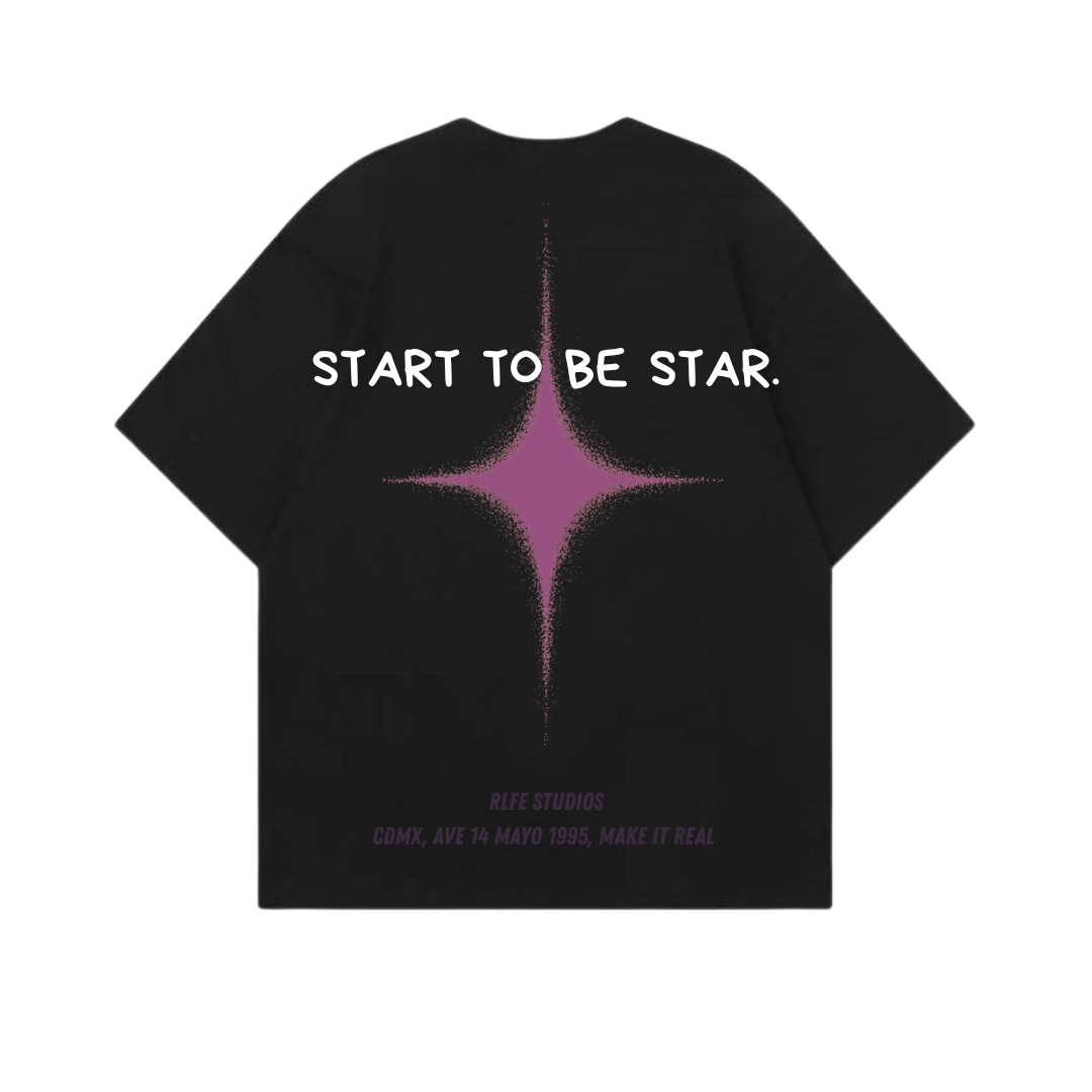 RLFE TEE- Star purple