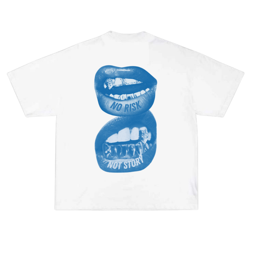 RLFE TEE- Blue lips